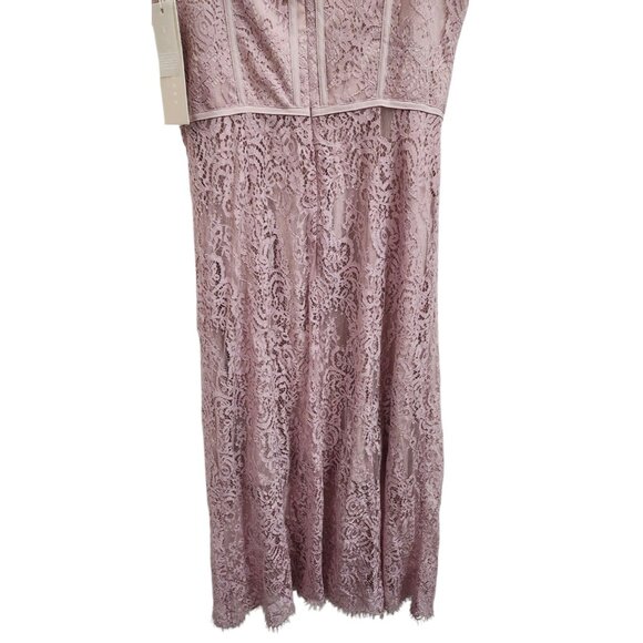 Keepsake the label nwt sense corset detail lace midi dress size M - Picture 7 of 14